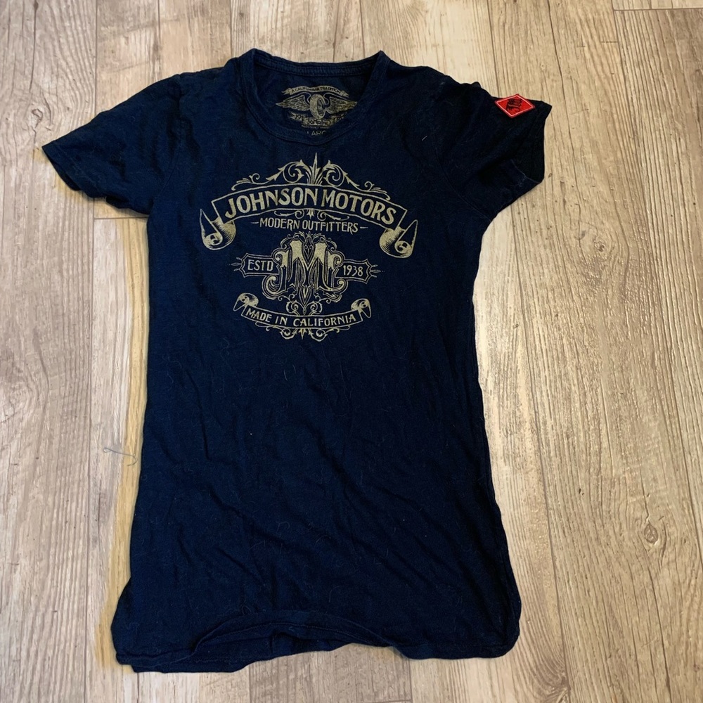 Ladies Johnson’s motors shirt